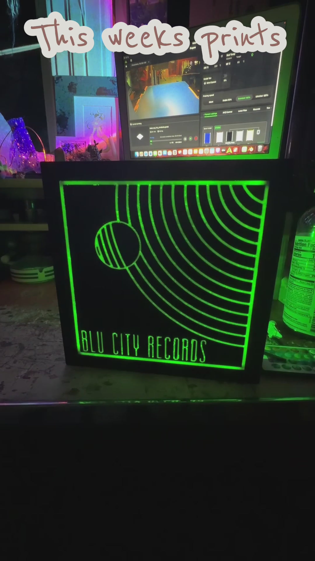 Custom Light-up Sign