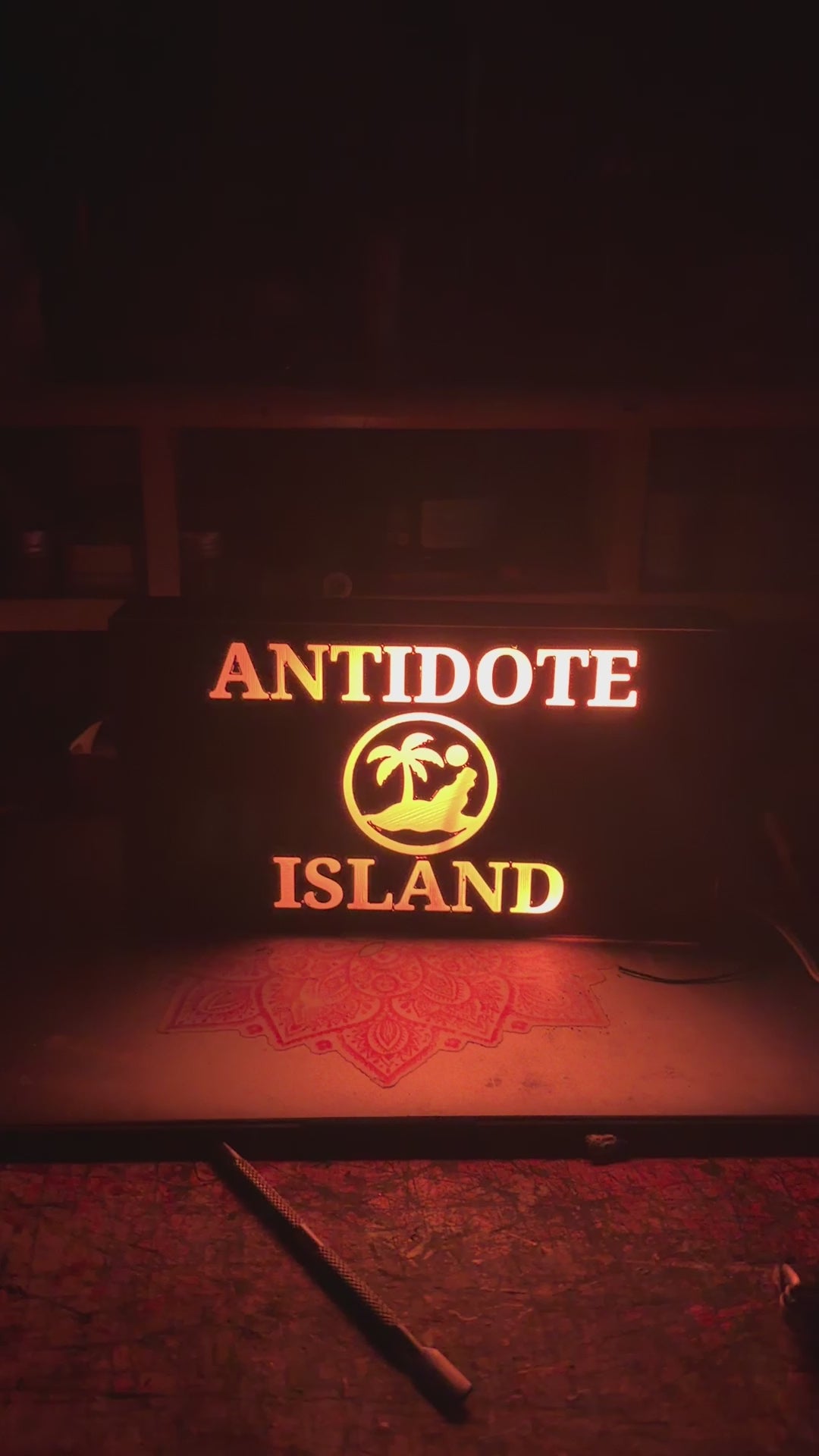 Custom Light-up Sign